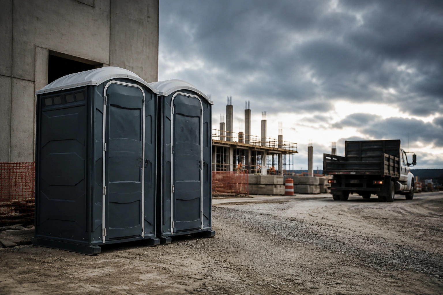 Portable restroom rental planning for Edna, TX